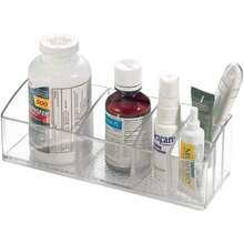 Med+ Weekly Pill Box Sorting Box With 6 Compartments Ideal For , Vitamin Pills Transparent Plastic - Short Organizer - View 8