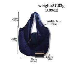 1pc Reusable Mini Keychain Tote Bag With Key Ring, Foldable Supermarket Shopping Bag, Daily Use Accessory - Multicolor - View 20