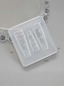 Multi-Style Nail Art Embossed Silicone Molds, Flower Phoenix Butterfly 3D Carving Shaping Tools - Multicolor - View 7