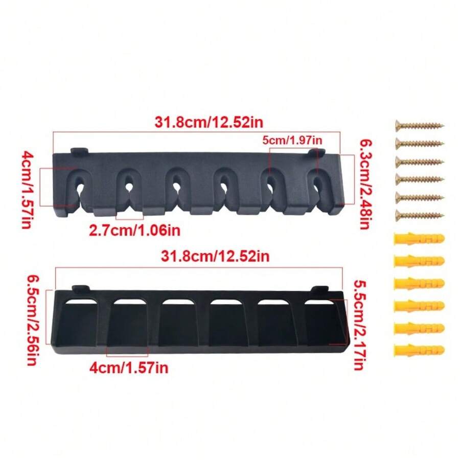 Pool Cue Rack Wall Mounted Hanging 6 Cues Stick Holder Stand Snooker Organizer J - UK-l416701 - View 1