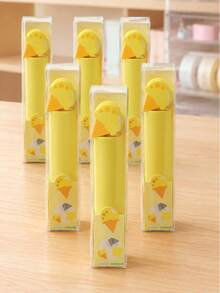 School Eraser With Ice Cream Design In Assorted Pastel Colors - Multicolor - View 2