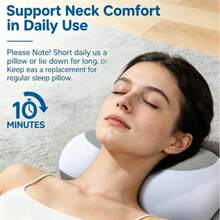 1pc Portable Water Drop Shaped Memory Foam Breathable Soft Support Single Person Sleep Rest Pillow - Multicolor - View 5