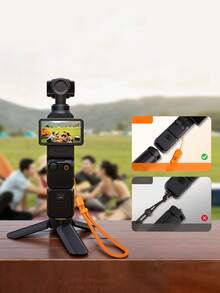 Kompatibel dengan Pocket 4 Pro/3, Tali Pergelangan Tangan untuk Ponsel, Aksesori Pelindung Kamera Olahraga, Tali Pergelangan Tangan Pendek, Hadiah Ulang Tahun, Pemegang Cincin untuk Keluarga dan Teman, Pegangan Cincin Ponsel, Aksesori Ponsel - View 2