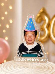 1/5/10 buah Topper Kue Foto Karakter yang Dipersonalisasi, Dekorasi Kue dengan Desain Foto dan Karakter yang Dapat Disesuaikan, Cocok untuk Ulang Tahun, Acara Keluarga, Pernikahan, dan Pesta DIY - MultiWarna - View 9