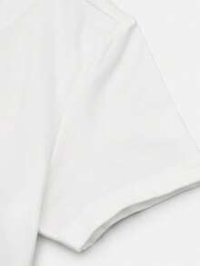 Jordan Women's AS W J SS TMID GFX TEE HL Short Sleeve Knit Collarless T-Shirt TIM7149-100 - White - View 6