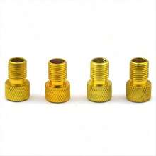 4pcs Quick Release Valve Adapters, Compatible With Mountain Bikes And Motorcycles, Durable And Easy To Use, Tire Inflation Accessories, Universal Essential Cycling Accessories - Multicolor - View 13