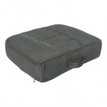 1pc Thickened Height-Increasing Seat Cushion, Portable Hand-Carry Design, Ergonomic Support, Comfortable Foam Material, Breathable, Suitable For Office, Home Decor, Driving, Holiday Gifts And More - Square Thick Seat Cushion - View 8