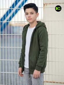 Big City Tween Boys Sweatshirts - Dark Green - View 4