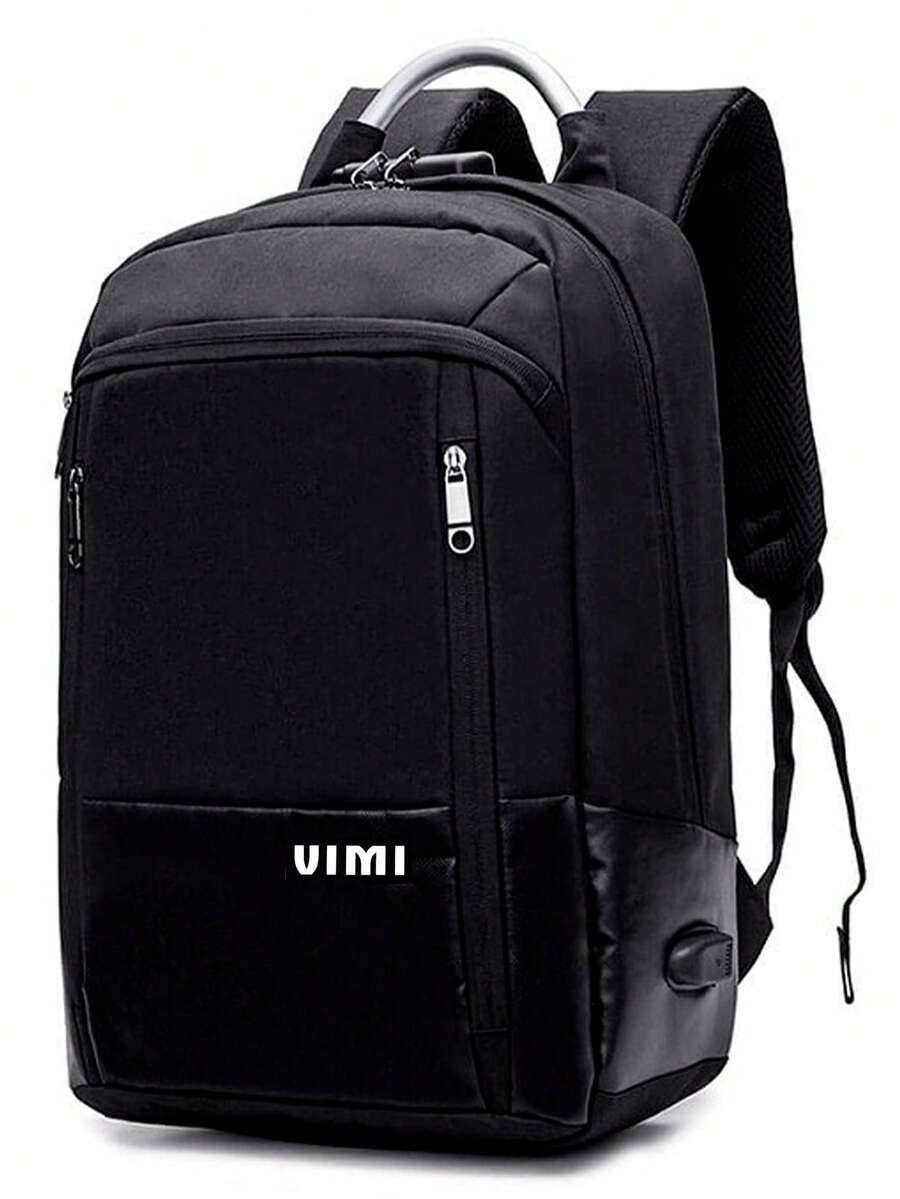 Mochila Con Diseño Retro Y Casual Para Actividades Escolares Laptop Y Tabletas Multiusos