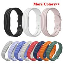 Sports Silicone Watch Band Compatible With Air Fitness Tracker, Soft Breathable Sport-Friendly Replacement Strap, Unisex Waterproof Wristband For Air Screenless Fitness Tracker - one-size - View 2