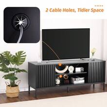 Television Stands & Entertainment Centers - Black - View 5