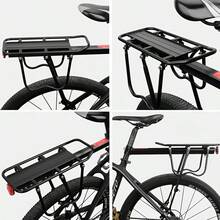 1pc Bicycle Rear Rack, Mountain Bike Aluminum Alloy Road Bike Alloy Rear Carrier, Quick Release Mountain Road Bike Rear Rack, Universal Adjustable Bicycle Luggage Rack - Multicolor - View 9