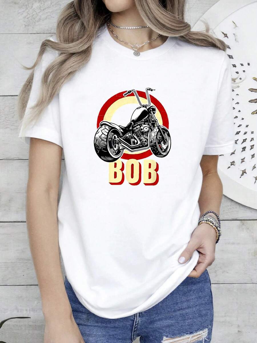 Women T-Shirts - 白色 - 查看 1