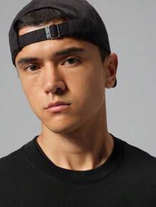 Jordan Men's AS POCKET SS CREW Short Sleeve Knit Collarless T-Shirt TIF3070-010 - Black - View 3
