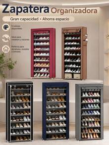 Closet Zapatera Minimalista Armario Organizador Multifuncional Armable/Almacenamiento para Zapatos 4/5/6/7/8/9niveles) Esta zapatera armable - Noveno piso - Ver 12