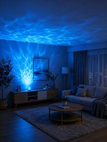 2026 Upgraded USB Powered Aurora Water Ripple Projection Smart Lamp, Rotating Multicolor Light Effects, Touch Color-Changing Crystal Cube Atmosphere Light, Bedroom Bedside Desktop Decor Night Light, Room Dorm Romantic Lighting Ornament, No Battery, Ins Style Atmosphere Lamp, Birthday Gift, Couple Gift, Christmas Gift - Multicolor - View 10