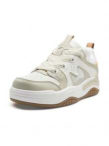 XTEP New Versatile Lightweight Casual Women's Shell Sports Sneakers - White/Gray - View 1