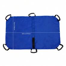 Large Dog Stretcher With Handles & Safety Strap,Emergency Transport Stretcher For Dogs Cats, Portable Foldable Pet Rescue Stretcher 47L X29W Inch,121lbs Capacity - Default - View 2