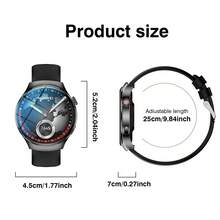 Multifunctional Smart Watch With Wireless Calling, Camera Control, Music Playback, Customizable Wallpaper, Fitness Tracking, Designed For Android/ Users, Ideal Gift Choice - Multicolor - View 8