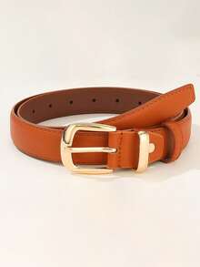 Women's Buckle Belt, Casual Business Style, Vintage Versatile Design - Multicolor C - View 20