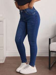 Women Jeans - Medium Wash - View 3