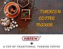 HiBREW H9 Turkish Coffee Maker: Rapid Heating For Ground Coffee, Instant Coffee, And Fresh Coffee Powder. Features Smart Overflow Protection, Easy Operation, Automatic Shut-Off, And A Detachable Coffee Pot For On-The-Go Brewing. - EU F Type Plug(220-240V) - View 9