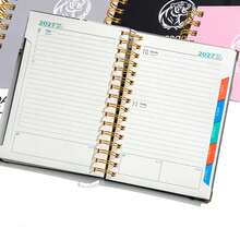 2027 January-December Planner, King Of Forest Hardcover Deluxe Magazine, 400 Pages Daily/Weekly/Monthly Layout, Self-Discipline Habit Tracking Notebook, Goal Setting And Time Management Portable Organizer, Student School Office Supplies Academic Agenda Organizer, Multi-Functional Monthly Calendar For Student Office And Business Use - Rectangle - View 8