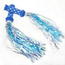 Bicycle Handlebar Grips, Tassel Streamers, Suitable For Bicycles, Balance Bikes, Road Bikes And Scooters - Multicolor - View 2