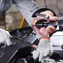 2PCS Connector Disconnect Tool, Dual-End Pry Bar With Non-Slip Handle, Suitable For Automotive Repair And Modification Electrical Plug Terminal Disconnection And Removal - A - View 6
