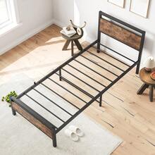 Bed Frames - 棕色 90*200厘米 - 查看 4