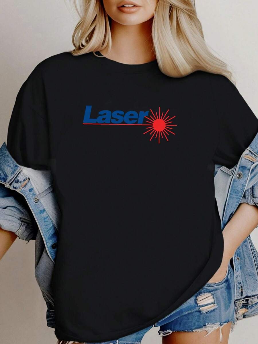 Women T-Shirts - 黑色 - 查看 1