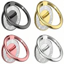 Phone Ring Holder Phone Stand Round Ring Buckle INS Glitter Creative Round Glitter Phone Ring (Note: Must Be Installed To Rotate) - Multicolor - View 10
