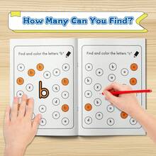 Ending Sound And Alphabet Letter Find Practice Book, Fun Phonics Activities To Learn Final Letter Sounds, Spot Trace And Color Letters A To Z, Great Workbook For Home School And Travel - Alphabet Book - View 9