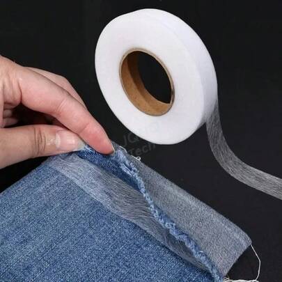 Self Adhesive Pants Hem Tape Iron DIY Jean Clothes Length Shorten For Hats Clothes Hot Melt Double-Sided Tape Sewing Tool