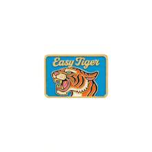 復古 Easy Tiger 琺瑯別針,復古咆哮虎領章徽章,金邊裝飾胸針,適合夾克與背包,酷炫動物配件禮物,男女適用 - 藍色 - 查看 12