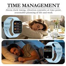 Unisex Smartwatch With Comfortable Silicone Strap, Supports Making And Receiving Calls, Message Notifications, Music Control, Alarm, Remote Camera, 180mAh Battery, 1.83-Inch Full-Screen Touch Display, Compatible With Android And IOS Systems, - View 7