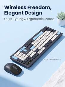 Acer Wireless Bluetooth Keyboard And Mouse Combo, Silent Keys, Office Typing, Compatible With Desktop And Laptop, Office And Home Keyboard And Mouse Set - View 7