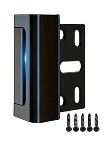 New Home Security Door Lock, Aluminum Alloy Anti-Theft Door Lock, Child Safety Door Reinforcement Lock With 3-Inch Door Stopper - Door Stop - View 8