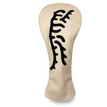 米色老虎高爾夫球桿頭套：耐用高爾夫配件保護套，為您的高爾夫球桿提供最佳保護，創意禮物 - 米色 - 查看 12