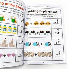 64-Page Math Mental Calculation Workbook, Children's Addition And Subtraction Within 10, Fun Number Puzzles, Mixed Operations, Number Thinking Training, Cultivate Concentration, Classroom And Home Learning, Back To School, Easter, Christmas Gifts - Math Mental Arithmetic Workbook - View 9