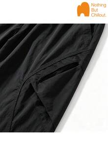 NBCT Women's Multi-Pocket Adjustable Hem Pants, Unique Split Line Design, Loose Fit Functional Long Pants For Outdoor Hiking, Camping And Commuting - Black - View 5