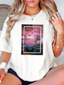 Women T-Shirts - 白色 - 查看 1