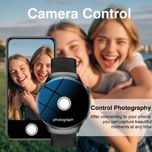 Multifunctional Smart Watch With Wireless Calling, Camera Control, Music Playback, Customizable Wallpaper, Fitness Tracking, Designed For Android/ Users, Ideal Gift Choice - Multicolor - View 5