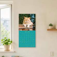2027 -Off Cats Calendar - 12-Month Wall Calendar For Cat Lovers, Humorous Feline-Themed Funny Gift Planner Hanging - Multicolor - View 3