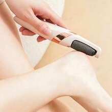 Electric Foot File For Calluses Removal, Rechargeable Pedicure Tool With 2 Interchangeable Heads, 2 Speeds,Home Use Dead Skin Remover - A - View 3