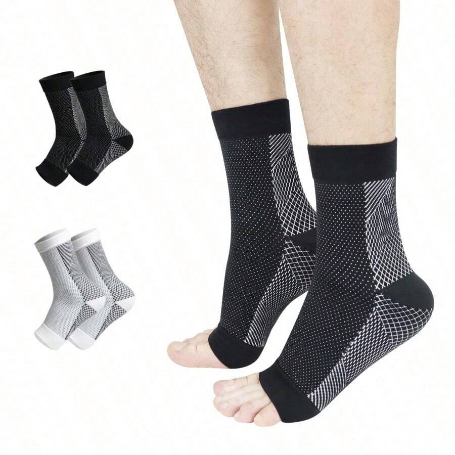 Ankle Support Strap, Suitable For Daily Exercise And Fitness, Outdoor Fitness, Running, Basketball And Other Sports, Unisex. (Single Pack) (Sizes Selected At Random) - Multicolor - View 1