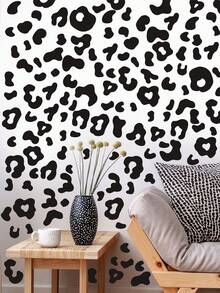 1/5/12/20pcs Black Leopard Print Spotted Wall Stickers, Self-Adhesive Removable PVC Decals For Bedroom, Cabinet Doors, Refrigerator, DIY Decoration - Multicolor - View 4