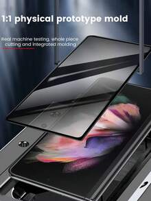 For Galaxy Z Fold 8/8 Ultra/Flip 8/7, 2pcs Privacy Screen Protector, Left And Right Side Privacy Protection, 9H Hardness Scratch-Resistant No Marks, Ultra-Clear Front Screen Like Bare Device Quality - Black - View 7
