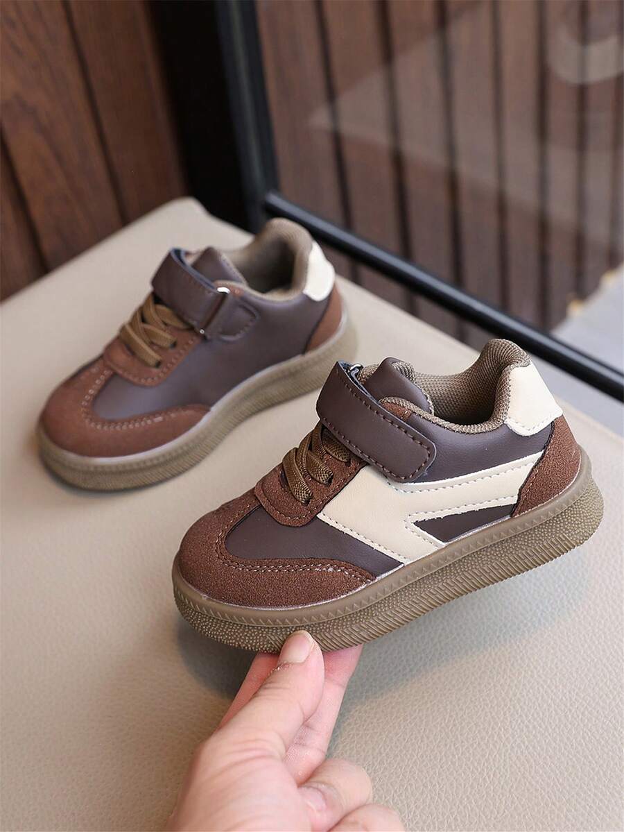 New Kids' Shoes, Boys' And Girls' Hook-And-Loop Soft Sole Anti-Slip ...