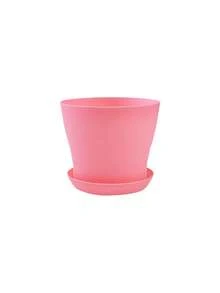 20/2pcs Colorful Mini Plastic Succulent Planters With Drainage Holes And Trays, Portable Lightweight Small Flower Pots, Indoor/Outdoor Nursery Containers, Space-Saving Home Garden Decor, Practical Gardening Gift - Multicolor - View 15